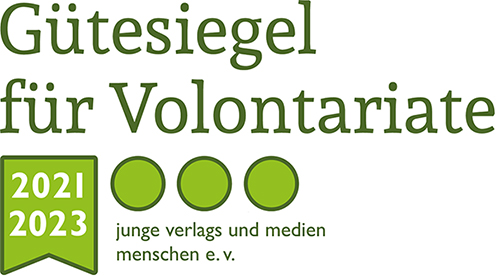 Logo Gütesiegel für Volontariate